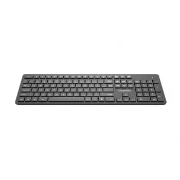 Tastiera eSTUFF GLB211302 Office USB QWERTY UK English nero