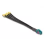 Cavo coassiale DeLOCK 90143 0,2 m Mini FAKRA Z 4 x SMA nero