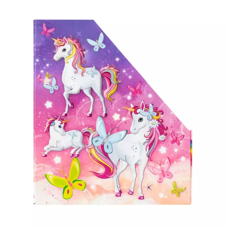 Portariviste HERMA A4 unicorno design robusto per casa e ufficio