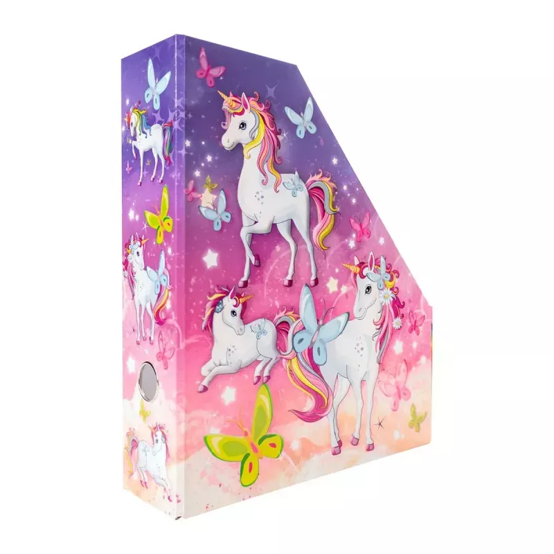 Portariviste HERMA A4 unicorno design robusto per casa e ufficio