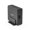 Hama 00200019 Caricabatterie mobile universale nero AC ricarica rapida per interni