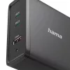 Hama 00200019 Caricabatterie mobile universale nero AC ricarica rapida per interni