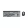 Hama WKM-750 set tastiera e mouse wireless multi-dispositivo, LED, QWERTZ, nero