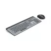 Hama WKM-750 set tastiera e mouse wireless multi-dispositivo, LED, QWERTZ, nero