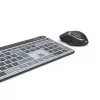 Hama WKM-750 set tastiera e mouse wireless multi-dispositivo, LED, QWERTZ, nero