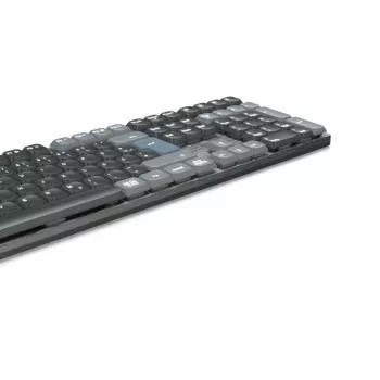 Hama WK-800 tastiera casa/ufficio Bluetooth QWERTZ tedesco antracite, nero, blu