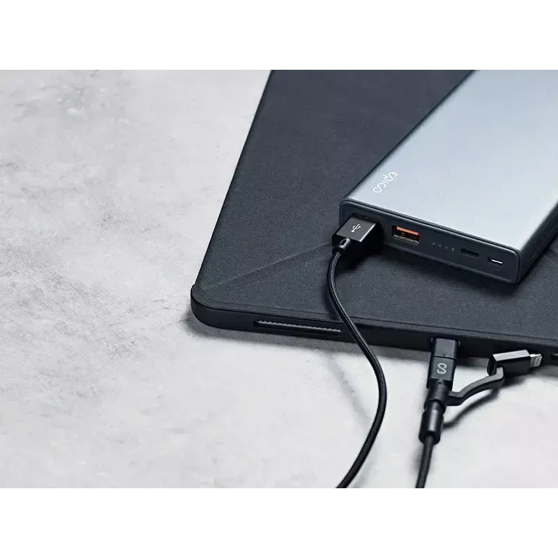Cavo USB-A a USB-C/Micro-USB-B/Lightning 3 in 1 1,2 m Epico
