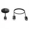 Manhattan kit presentazione wireless HDMI 1080p, set da 2 pezzi con ricevitore HDMI e dongle trasmettitore HDMI per la trasmissione wireless di un segnale video da laptop/tablet/smartphone a TV o proiettore HDMI, nero