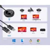 Manhattan kit presentazione wireless HDMI 1080p, set da 2 pezzi con ricevitore HDMI e dongle trasmettitore HDMI per la trasmissione wireless di un segnale video da laptop/tablet/smartphone a TV o proiettore HDMI, nero