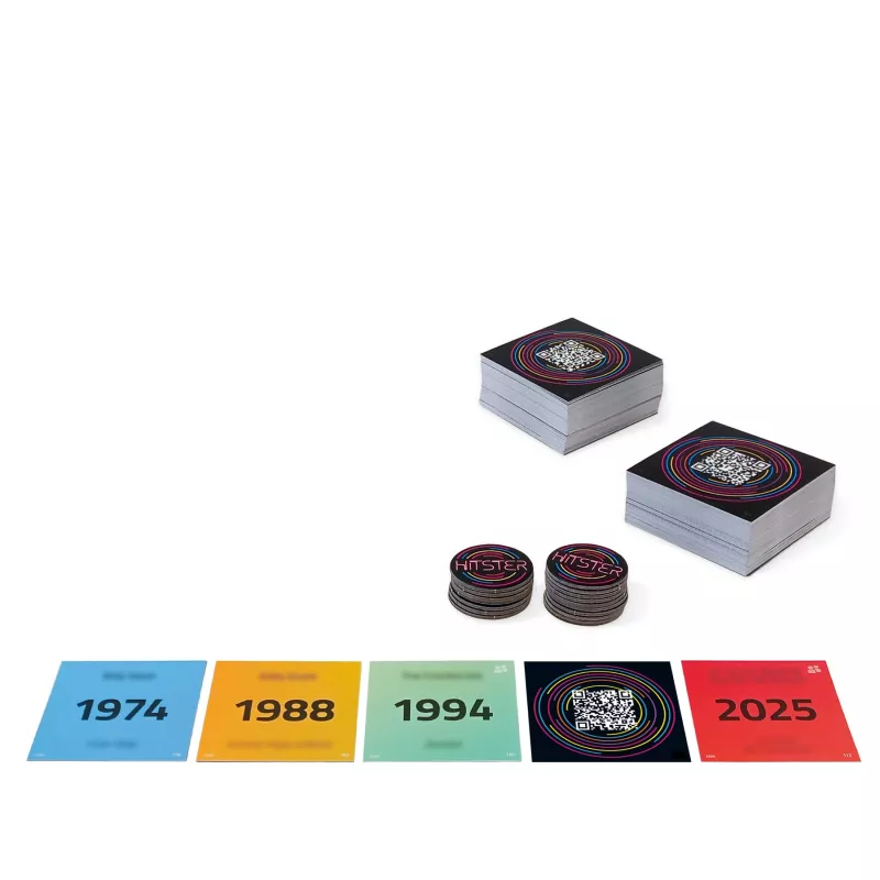 Jumbo Hitster (edizione tedesca), gioco di carte, party, 16 anni, 30 min, 30 min