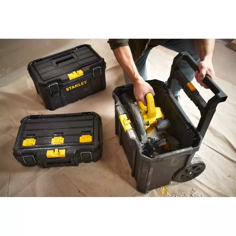 Trolley Stanley STST83319-1 plastica nero giallo