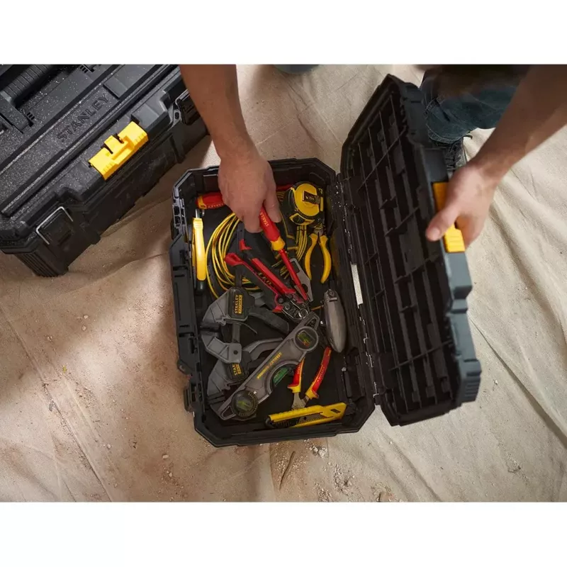 Trolley Stanley STST83319-1 plastica nero giallo