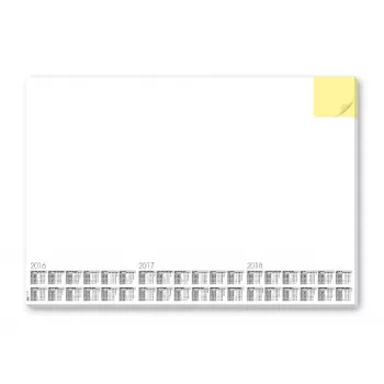 Sottomano in carta bianco Sigel HO490