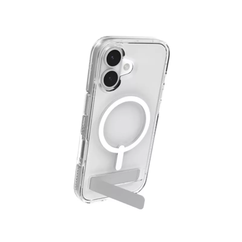 Custodia ZAGG Crystal Palace Snap Kickstand per Apple iPhone 17, cover, Apple, iPhone 17, 16 cm (6,3 pollici), trasparente