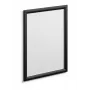 Cornice Durable 479701 — cornice singola in alluminio/plastica, nera, 327×451×12 mm