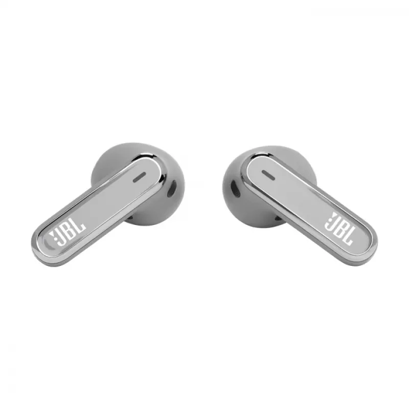 JBL LIVE FLEX cuffie senza fili in-ear per chiamate/musica Bluetooth argento