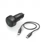 Hama 00201614 caricabatterie per dispositivi mobili smartphone nero Lightning auto
