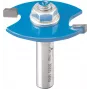 Fresa a tazza KWB 754020 diametro gambo 8 mm