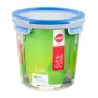 EMSA 508553 contenitore per alimenti scatola rotonda 2 L blu, trasparente 1 pz.