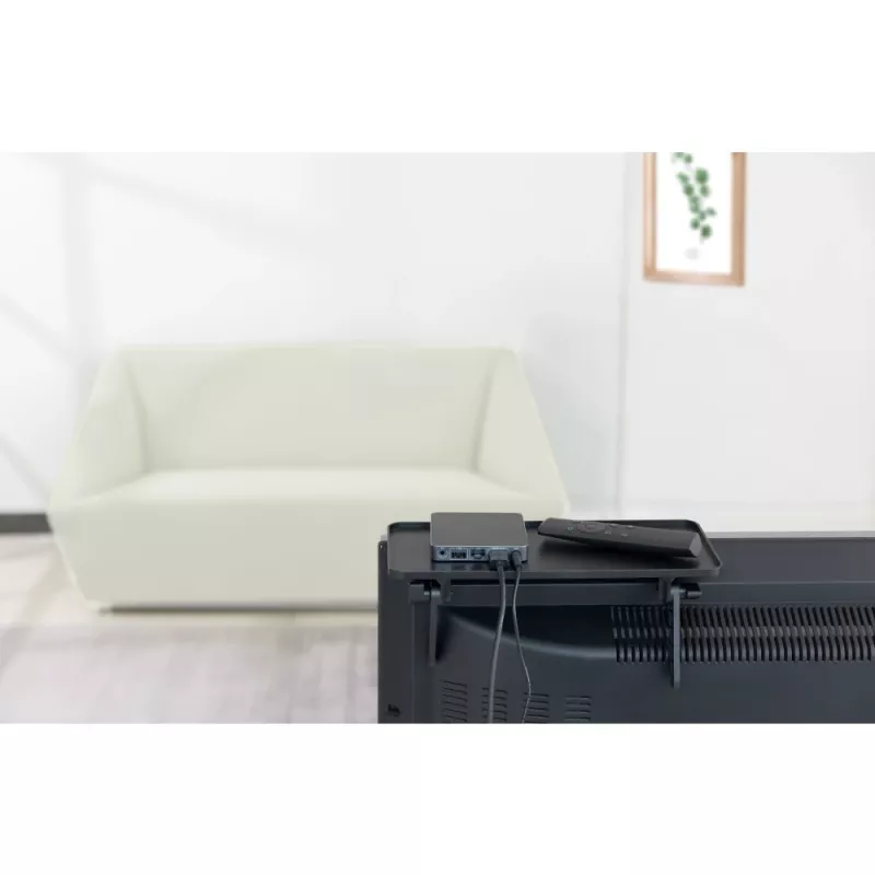 Techly ICA-DRS 902 mensola per apparecchi AV nero plastica