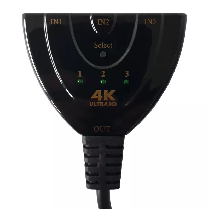 Commutatore video Techly IDATA HDMI-3F30