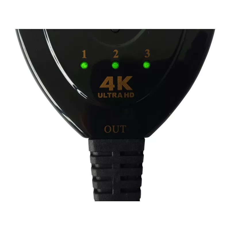 Commutatore video Techly IDATA HDMI-3F30