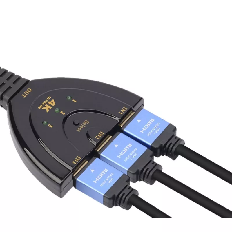 Commutatore video Techly IDATA HDMI-3F30