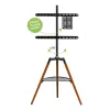 Supporto/base per TV Techly ICA-TR58 165,1 cm (65 pollici) nero, legno