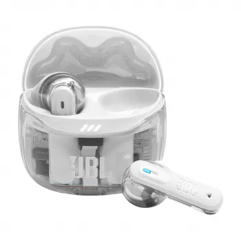 Cuffie JBL Tune Flex 2 Ghost Edition — True Wireless (TWS) in-ear, Bluetooth, 20–20000 Hz, bianco