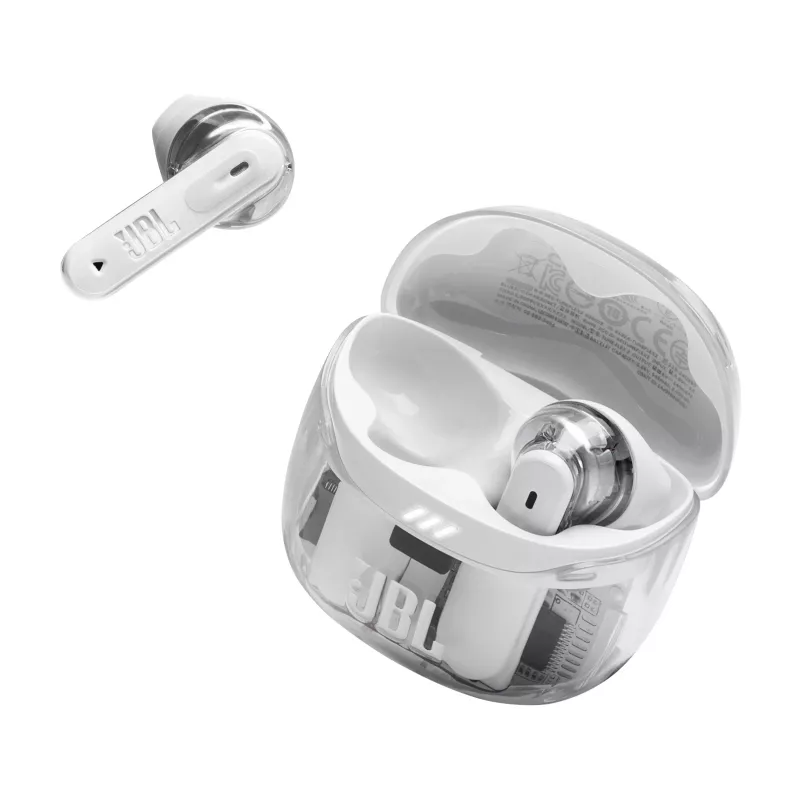 Cuffie JBL Tune Flex 2 Ghost Edition — True Wireless (TWS) in-ear, Bluetooth, 20–20000 Hz, bianco