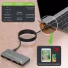 Switch KVM Techly IDATA KVM-DPC8K grigio