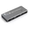 Switch KVM Techly IDATA KVM-DPC8K grigio