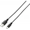 Renkforce RF-4080792 cavo dati USB 2.0, USB-A a Mini-USB-B, 1 m, nero