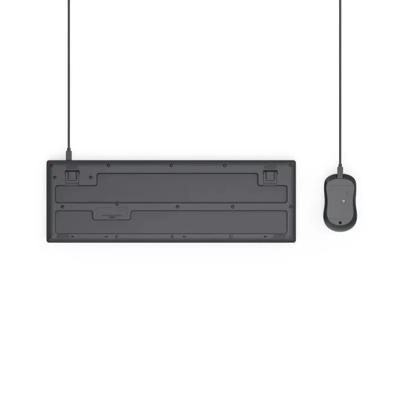 Hama CKM-200 tastiera mouse inclusi home/office USB QWERTZ tedesco nero