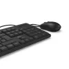 Hama CKM-200 tastiera mouse inclusi home/office USB QWERTZ tedesco nero