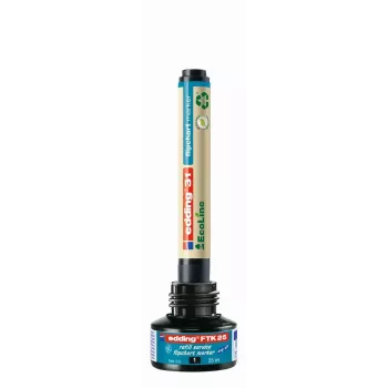 Inchiostro di ricarica per marker Edding ED-FTK25-001, inchiostro nero, 25 ml, 1 pz.