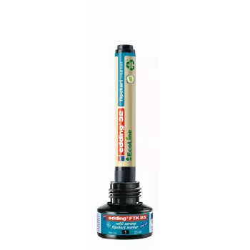 Ricarica per marker Edding 4-FTK25003, inchiostro blu, 25 ml