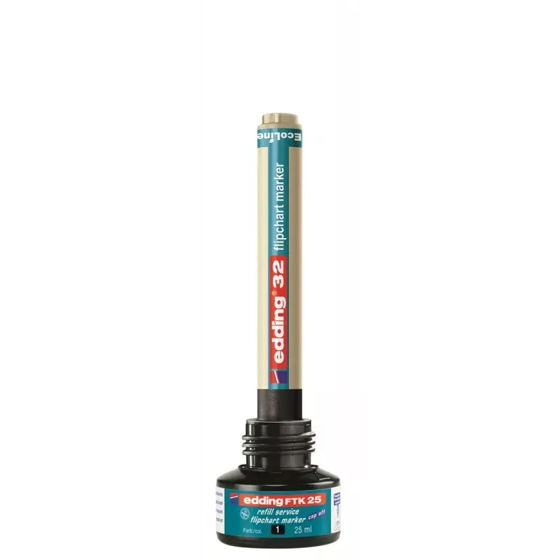 Ricarica per marker Edding 4-FTK25003, inchiostro blu, 25 ml