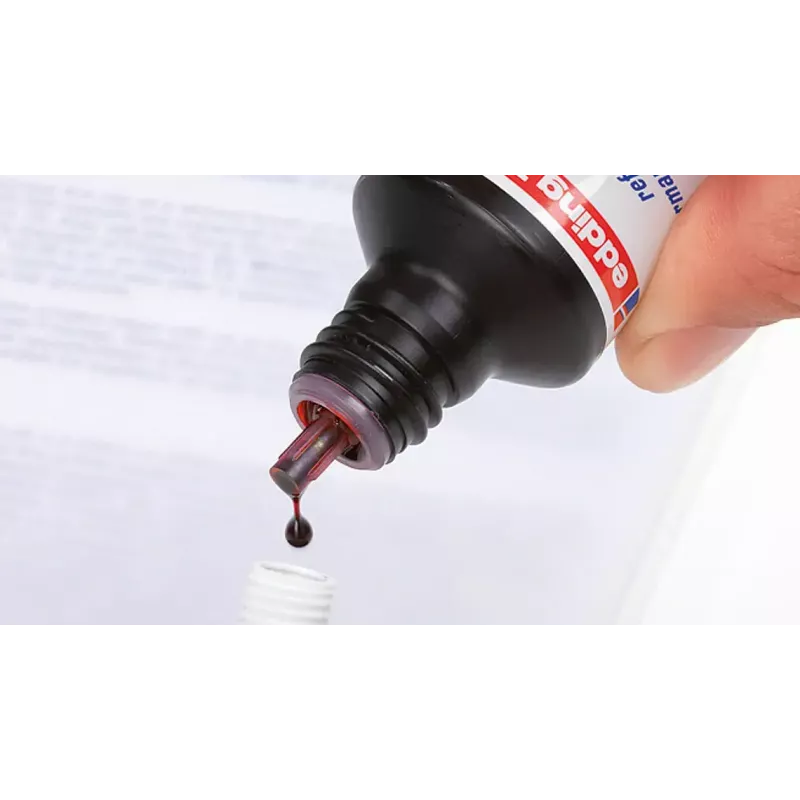 Inchiostro di ricarica per marker Edding T-25, inchiostro rosso, 30 ml, singolo
