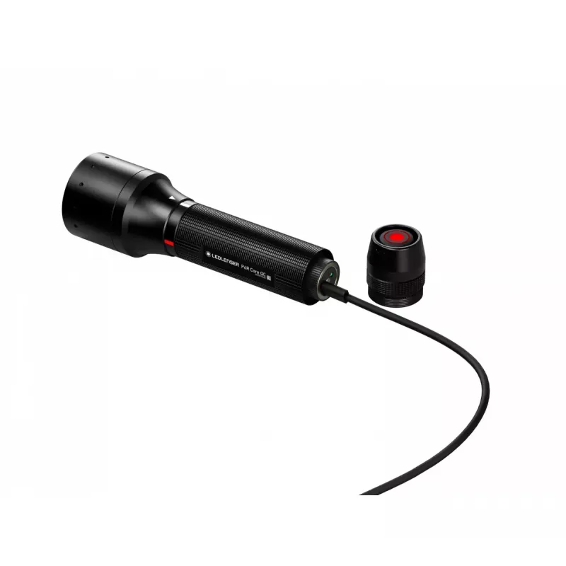Ledlenser P6R Core QC Torcia ricaricabile, 270 lm, nero