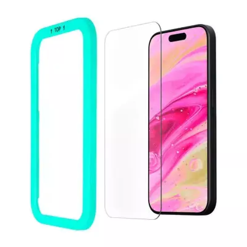 Protezione schermo/retro LAUT L_IP23A_PG per Apple iPhone 15, vetro/plastica trasparente, 1 pz.