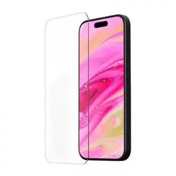 Protezione schermo/retro LAUT L_IP23A_PG per Apple iPhone 15, vetro/plastica trasparente, 1 pz.