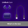 Sony LinkBuds Open WFL910V Cuffie/Headset Wireless In-Ear Chiamate/Musica Bluetooth Viola