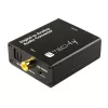 Techly IDATA SPDIF-9 Convertitore audio Nero