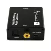 Techly IDATA SPDIF-9 Convertitore audio Nero