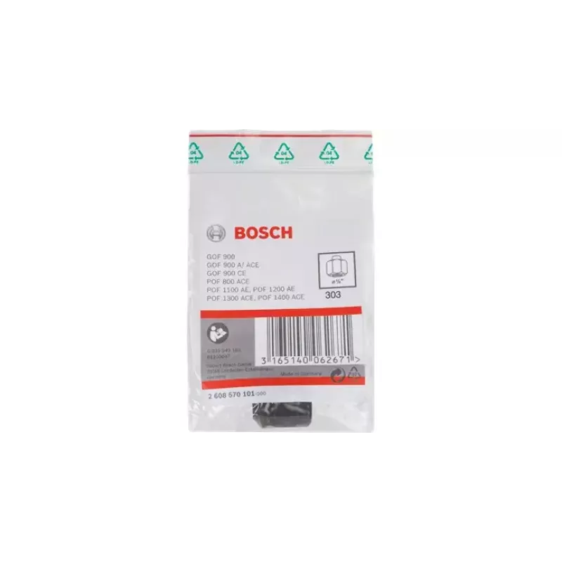 Pinze di serraggio Bosch 2608570100 diametro 6 mm