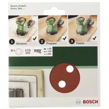 Bosch 2609256A27 5 pezzi foglio abrasivo