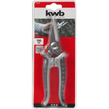 Cesoia per erba KWB 926790 manico lungo lama dritta 190 mm