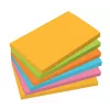 Blocco note adesivo Sigel BA127 rettangolare blu verde arancione rosa giallo 100 fogli
