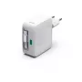 Hama 00201957 caricabatterie mobile universale bianco AC ricarica rapida per interni